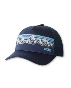 Stio Full Range Trucker -Stio Shop Online Ball Cap Hat Full Range Trucker Navy 2114a874 4b7f 41be a683 7ae7f7166373