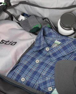 Stio Basin XT Duffel 90L -Stio Shop Online Basin XT Duffel 90L Boundary Black Detail Organization Pockets 07cc69c6 94c7 49bf a8a4 48b1a0390868