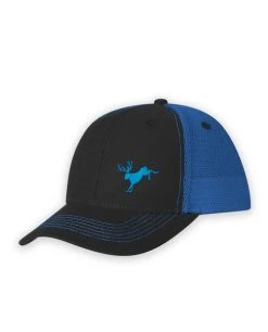 Stio Kids' Bucking Jack Trucker -Stio Shop Online Bucking Jackalope Trucker Neon Blue