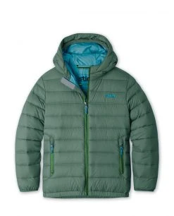 Stio Kids' Hometown Down Hooded Jacket -Stio Shop Online K Hometown Down Hooded Jacket Treeline Green