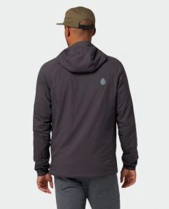 Stio Men's Alpiner Hooded Jacket -Stio Shop Online M Alpiner Hooded Jacket Boundary Black 4 Top