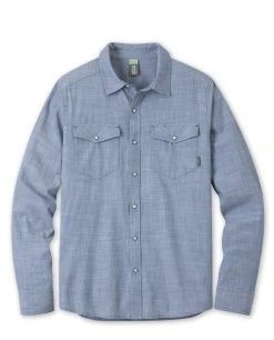 Stio Men's Ashton Chambray Shirt -Stio Shop Online M Ashton Chambray Shirt Light Chambray dad27bb7 65a8 47c0 af88 2d8e51bd554d