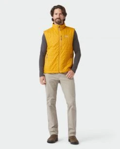 Stio Men's Azura Insulated Vest -Stio Shop Online M Azura Vest Pollen 1 Full
