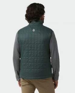 Stio Men's Azura Insulated Vest -Stio Shop Online M Azura Vest Treeline Green 2