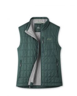 Stio Men's Azura Insulated Vest -Stio Shop Online M Azura Vest Treeline Green