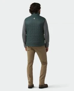 Stio Men's Azura Insulated Vest -Stio Shop Online M Azura Vest Treeline Green 4