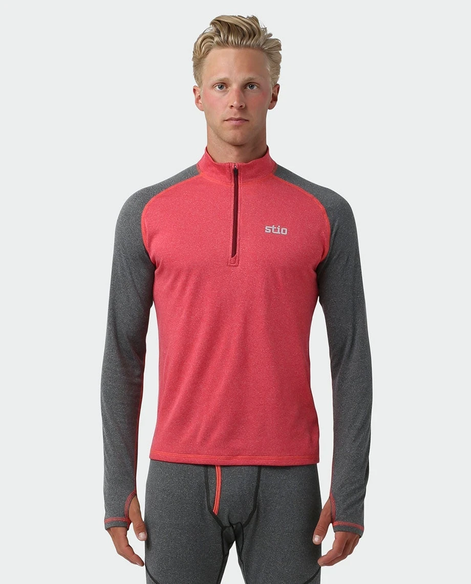 Stio Men's Basis Power Wool™ Zip Neck 4 Stio Men's Basis Power Wool™ Zip Neck - Image 2