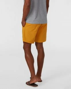 Stio Men's CFS Board Short - 16" -Stio Shop Online M CFS Board Short Amber Resin 16 3