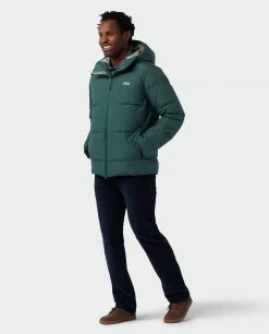 Stio Men's Colter INFINIUM™ Down Jacket -Stio Shop Online M Colter Infinium Down Jacket Treeline Green 7
