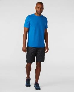 Stio Men's Divide Tee SS -Stio Shop Online M Divide Tee SS Blue Jolt 3