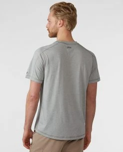 Stio Men's Divide Tee SS -Stio Shop Online M Divide Tee SS Quiet Gray 2
