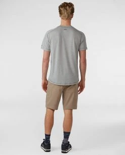 Stio Men's Divide Tee SS -Stio Shop Online M Divide Tee SS Quiet Gray 4