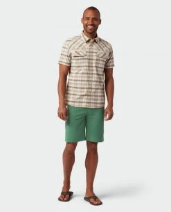 Stio Men's Cut Bank Short -Stio Shop Online M Drift Short Forest Canopy 1 Full
