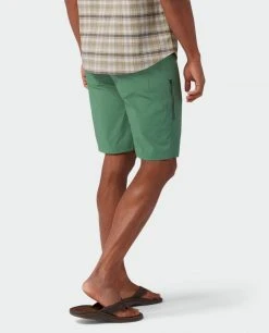 Stio Men's Cut Bank Short -Stio Shop Online M Drift Short Forest Canopy 4 Bottom