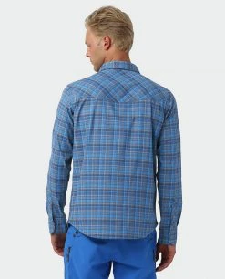 Stio Men's Eddy Slope Shirt 38 Stio Men's Eddy Slope Shirt -Stio Shop Online M Eddy Slope Shirt Alpine Lake Plaid 3