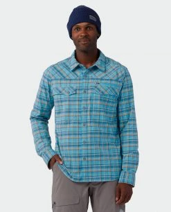 Stio Men's Eddy Slope Shirt 42 Stio Men's Eddy Slope Shirt -Stio Shop Online M Eddy Slope Shirt Dusty Denim 1