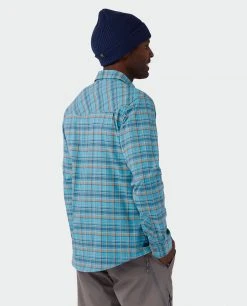 Stio Men's Eddy Slope Shirt 45 Stio Men's Eddy Slope Shirt -Stio Shop Online M Eddy Slope Shirt Dusty Denim 4