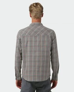 Stio Men's Eddy Slope Shirt 51 Stio Men's Eddy Slope Shirt -Stio Shop Online M Eddy Slope Shirt LS Powder Fox Plaid 3