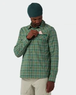 Stio Men's Eddy Slope Shirt 31 Stio Men's Eddy Slope Shirt -Stio Shop Online M Eddy Slope Shirt LS Thicket Plaid 2
