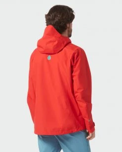 Stio Men's Ender PACLITE® Hooded Jacket -Stio Shop Online M Ender Paclite Hooded Jacket Risk Red 4 Top