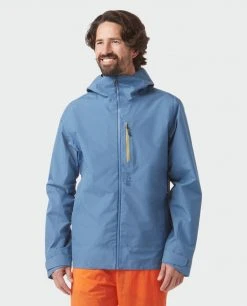 Stio Men's Ender PACLITE® Hooded Jacket -Stio Shop Online M Ender Paclite Hooded Jacket Sturdy Blue 3 Top