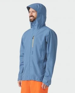 Stio Men's Ender PACLITE® Hooded Jacket -Stio Shop Online M Ender Paclite Hooded Jacket Sturdy Blue 5 Top