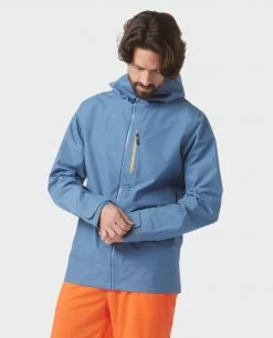 Stio Men's Ender PACLITE® Hooded Jacket -Stio Shop Online M Ender Paclite Hooded Jacket Sturdy Blue 6 Top