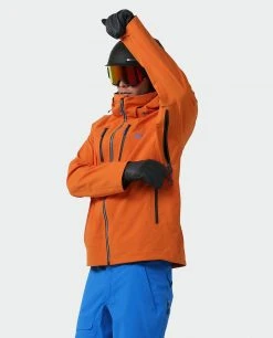 Stio Men's Environ Jacket -Stio Shop Online M Environ Jacket Burnt Orange 3