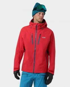 Stio Men's Environ Jacket -Stio Shop Online M Environ Jacket Risk Red 1