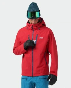 Stio Men's Environ Jacket -Stio Shop Online M Environ Jacket Risk Red 2