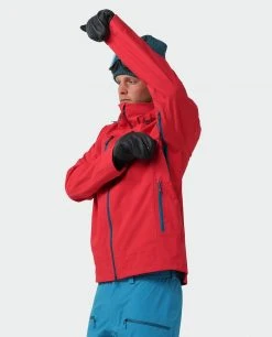 Stio Men's Environ Jacket -Stio Shop Online M Environ Jacket Risk Red 3