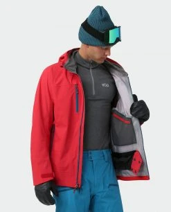 Stio Men's Environ Jacket -Stio Shop Online M Environ Jacket Risk Red 4