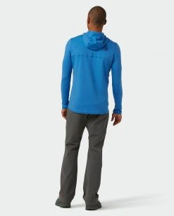 Stio Men's Fremont Stretch Fleece Hoodie -Stio Shop Online M Fremont Stretch Fleece Hoodie Alpine Lake Temp 4