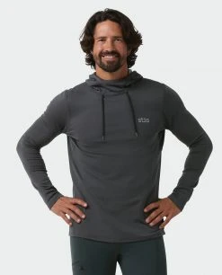 Stio Men's Fremont Stretch Fleece Hoodie -Stio Shop Online M Fremont Stretch Fleece Hoodie Tap Shoe Temp 1