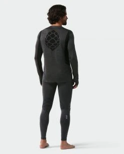 Stio Men's Basis® Seamless Tech Crew -Stio Shop Online M Full Range Seamless Crew LS Boundary Black Heather 5