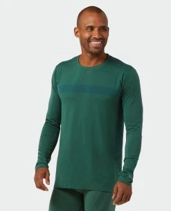 Stio Men's Basis® Seamless Tech Crew -Stio Shop Online M Full Range Seamless Crew LS Thicket 1