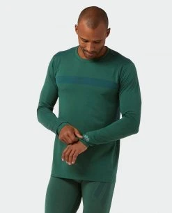 Stio Men's Basis® Seamless Tech Crew -Stio Shop Online M Full Range Seamless Crew LS Thicket 2