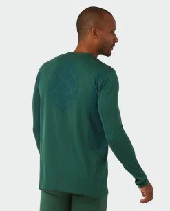 Stio Men's Basis® Seamless Tech Crew -Stio Shop Online M Full Range Seamless Crew LS Thicket 3