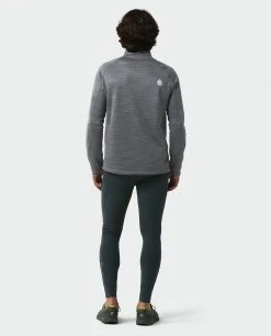 Stio Men's Gannett Peak Fleece Half Zip -Stio Shop Online M Gannett Peak Half Zip Cool Charcoal 4