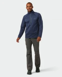 Stio Men's Gannett Peak Fleece Half Zip -Stio Shop Online M Gannett Peak Half Zip Mountain Shadow 4 73e46b7c 2979 40f7 bf52 0a49a4a1c0ea