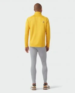 Stio Men's Gannett Peak Fleece Half Zip -Stio Shop Online M Gannett Peak Half Zip Pollen 2 Full