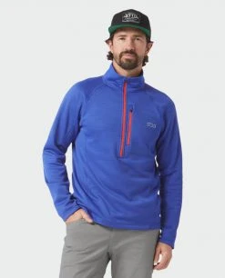 Stio Men's Gannett Peak Fleece Half Zip -Stio Shop Online M Gannett Peak Half Zip Skyline 3 Top