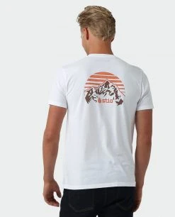 Stio Men's Grand Horizon Tee -Stio Shop Online M Grand Horizon Tee White 2