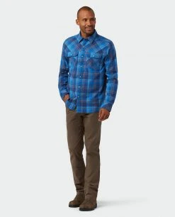 Stio Men's Hayden Shirt 44 Stio Men's Hayden Shirt -Stio Shop Online M Hayden Shirt Alpine Lake Plaid 4