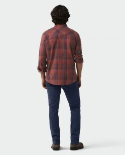 Stio Men's Hayden Shirt 38 Stio Men's Hayden Shirt -Stio Shop Online M Hayden Shirt Roasted Beet Plaid 1
