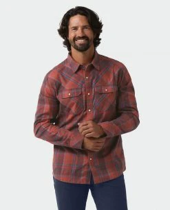 Stio Men's Hayden Shirt 35 Stio Men's Hayden Shirt -Stio Shop Online M Hayden Shirt Roasted Beet Plaid 2