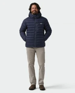 Stio Men's Hometown Down Hooded Jacket -Stio Shop Online M Hometown Down Hooded Jacket Mulberry 4