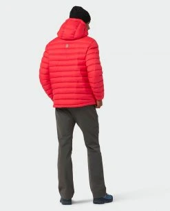 Stio Men's Hometown Down Hooded Jacket -Stio Shop Online M Hometown Down Hooded Jacket Risk Red 5