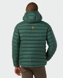Stio Men's Hometown Down Hooded Jacket -Stio Shop Online M Hometown Down Hooded Jacket Treeline Green 5