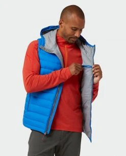 Stio Men's Hometown Down Hooded Vest 60 Stio Men's Hometown Down Hooded Vest -Stio Shop Online M Hometown Down Hooded Vest Alpine Lake 2